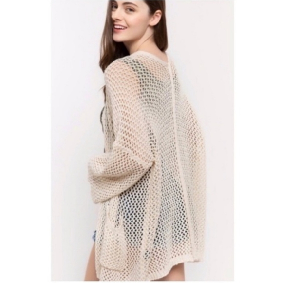 POL Box Knit Open Front Cardigan, NWT - Picture 2 of 8